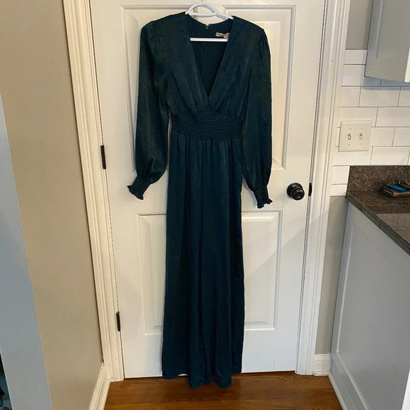 Hutch Touch of Satin Jumpsuit/Emerald Green, 33869 - Picture 5 of 16